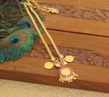 Kerala style kasu coin necklace 2