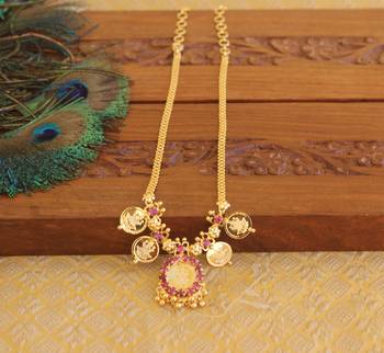 Kerala style kasu coin necklace 1