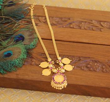 Kerala style kasu coin necklace 2
