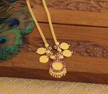 Kerala style kasu coin necklace 3