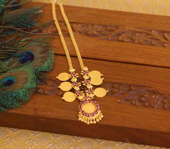 Kerala style kasu coin necklace 2