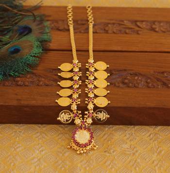Kerala style kasu coin necklace 2