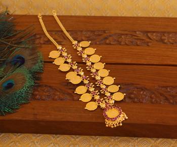 Kerala style kasu coin necklace 3
