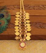 Kerala style kasu coin necklace