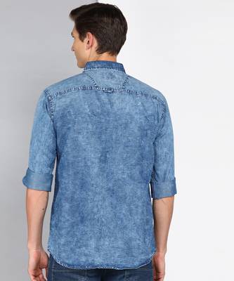  men's denim casual shirt | denim shirt for men 2