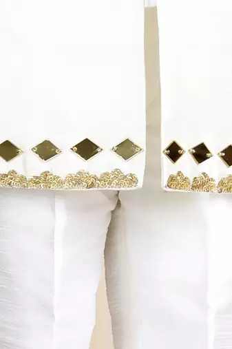 Acrylic work on sherwani