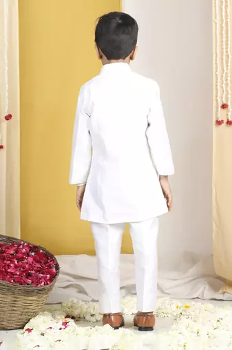 Acrylic work on sherwani