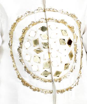 Acrylic work on sherwani 5