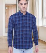 Men's slim fit cotton casual shirt | men's checkered shirt