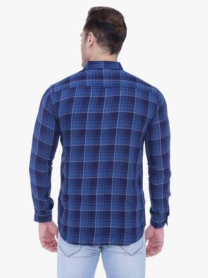 Men's slim fit cotton casual shirt | men's checkered shirt 2