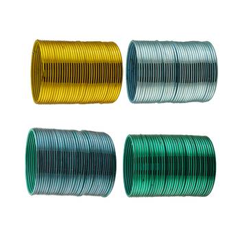 Metal plain bangle combo 2