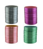 Metal plain bangle combo