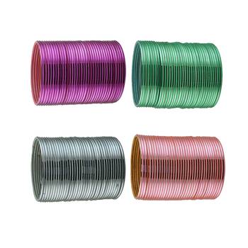 Metal plain bangle combo 2