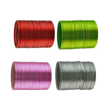 Metal plain bangle combo 2