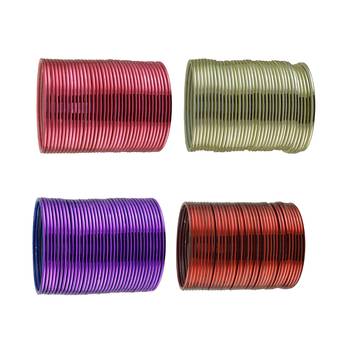 Metal plain bangle combo 2