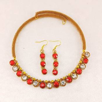 Size-free brass multi stone stud hasli 1