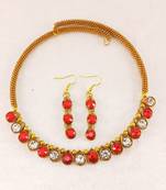 Size-free brass multi stone stud hasli