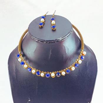 Size-free brass multi stone stud hasli 3