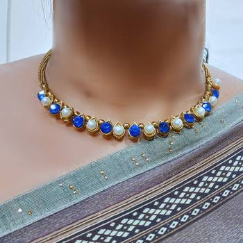Size-free brass multi stone stud hasli 4