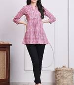 women's cotton jaipuri printed tunic