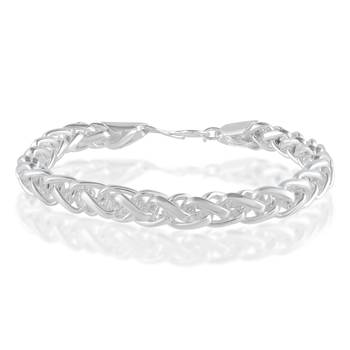 Brass silver plated bracelet 2