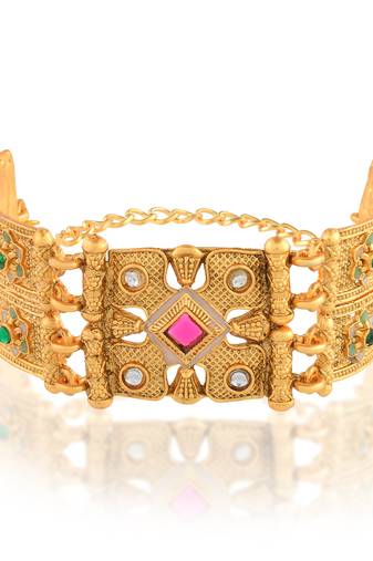 Brass gold tradtiional bracelet women