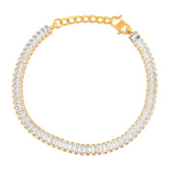 Brass gold cz women bracelet girls fashion jewellery 1