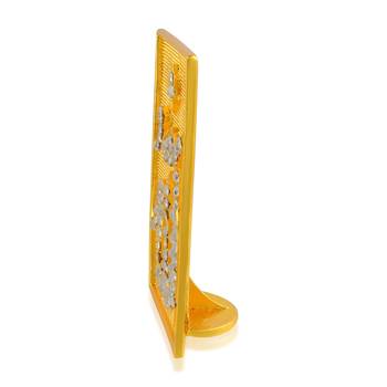 Brass goldcz muslim islamic stand home d  cor gift 1
