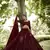 Maroon Beautiful Embroidery Work Girlie Bridesmaid Lehenga