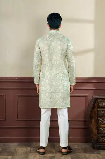 Pista sophisticated men's kurta payjama for ceremonial wear