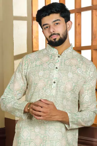 Pista sophisticated men's kurta payjama for ceremonial wear