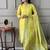 Girlish yellow color muslin designer printed beautiful salwar kameez