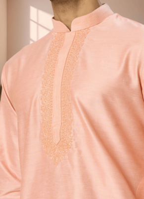 Ps pink kurta patiala for men"s 3