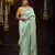Sea Green Pure Banarasi Kanjivaram Heavy Work Border Designer Saree