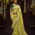 Light Parrot Green Pure Banarasi Kanjivaram Heavy Work Border Designer Saree