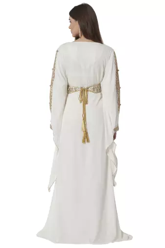 Henna Tea Party Traditional Arabic Kaftan Gown