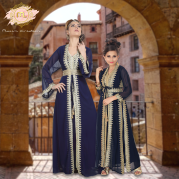 Designer Takchita Dubai Kaftan Gown Bridesmaid Dress 1