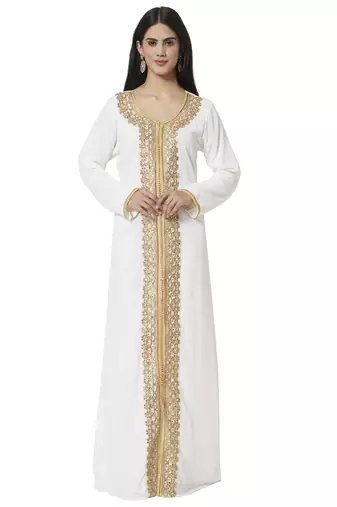 Designer Takchita Dubai Kaftan Gown Bridesmaid Dress
