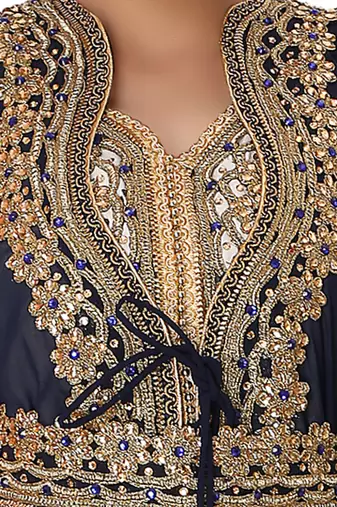Designer Takchita Dubai Kaftan Gown Bridesmaid Dress