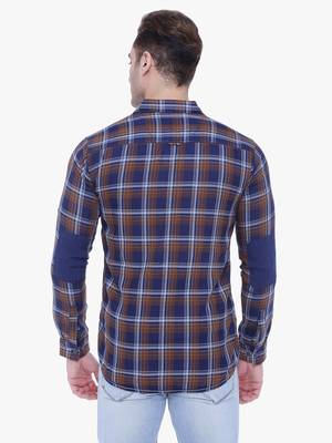 Men's cotton twill casual checks shirt | checks shirt for men 2