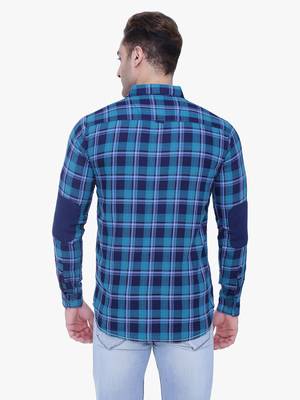 Men's cotton twill casual checks shirt | checks shirt for men 2