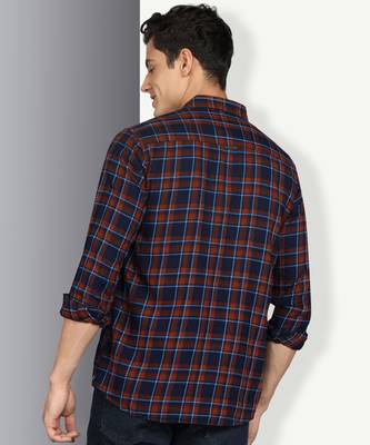 Men's twill cotton casual shirt | checks shirt for men 2