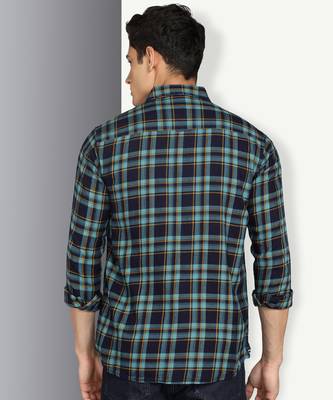Men's twill cotton casual shirt | checks shirt for men 2