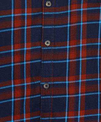 Men's twill cotton casual shirt | checks shirt for men 4