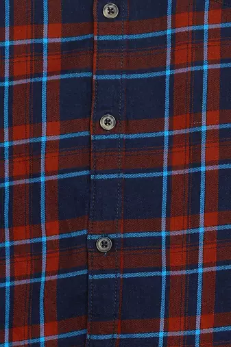 Men's twill cotton casual shirt | checks shirt for men