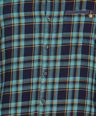 Men's twill cotton casual shirt | checks shirt for men 4
