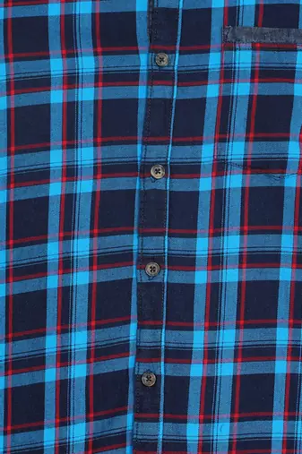 Men's twill cotton casual shirt | checks shirt for men