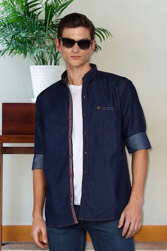 Men's denim casual shirt | denim shirt for men