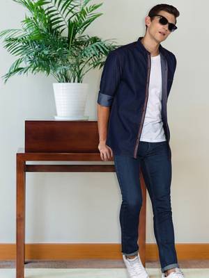 Men's denim casual shirt | denim shirt for men 3
