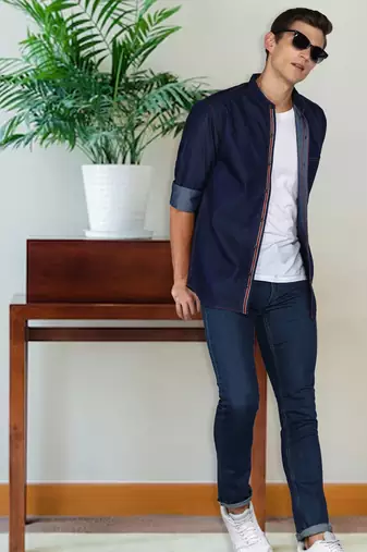 Men's denim casual shirt | denim shirt for men